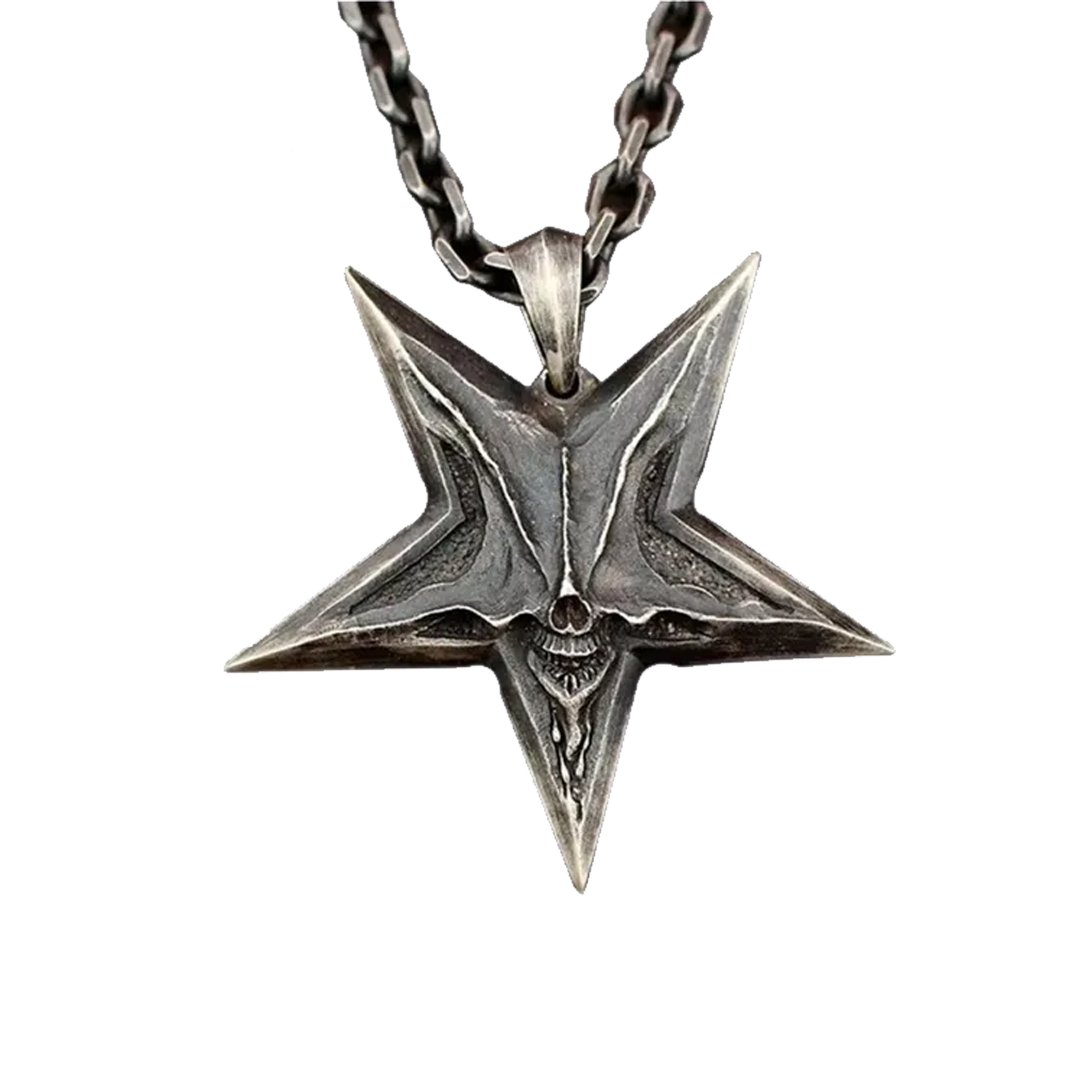 

Колье из бижутерного сплава 40 см DESIGNER JEWERLY Пентаграмма, Пентаграмма