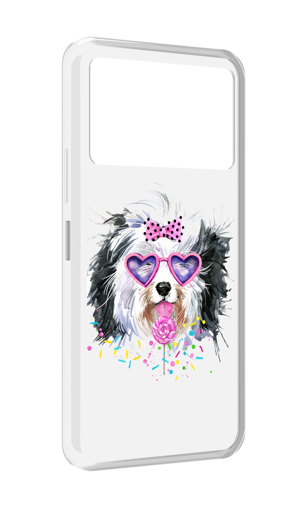 

Чехол MyPads пушистик для Infinix NOTE 12 VIP (X672), Прозрачный, Tocco