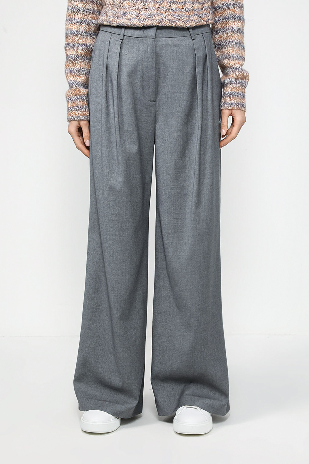 

Брюки женские Esprit Collection 093EO1B304 серые 40, Серый, 093EO1B304