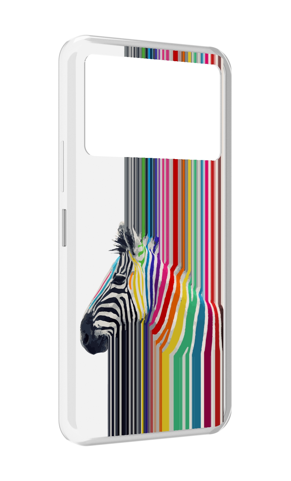 

Чехол MyPads радужная зебра для Infinix NOTE 12 VIP (X672), Прозрачный, Tocco