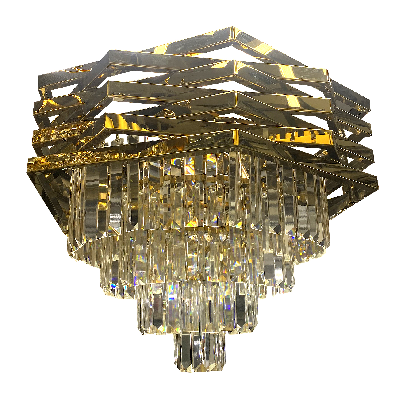 Люстра подвесная Studio Led SL976/400S Crystal Gold