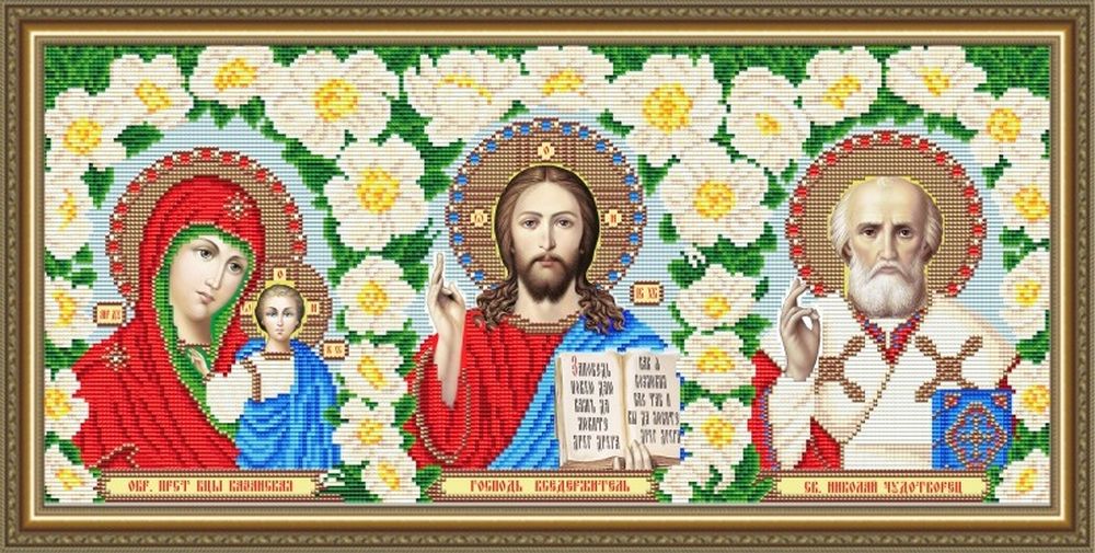 

Алмазная вышивка Арт Соло «Триптих»