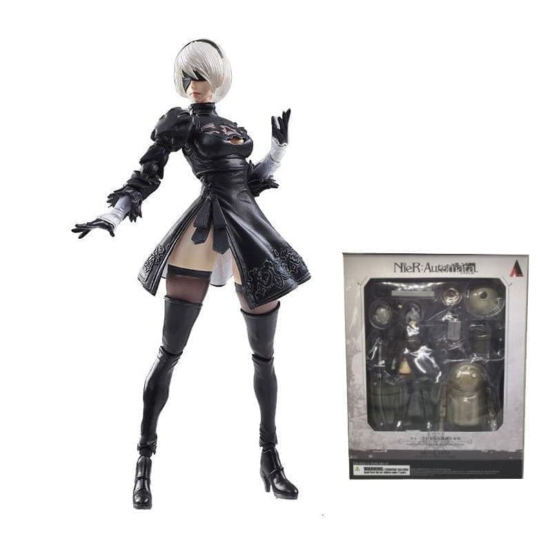 

Подвижная фигурка Мисс Сестра Боевой Робот из игры Ниер Аутомата (NieR: Automata)