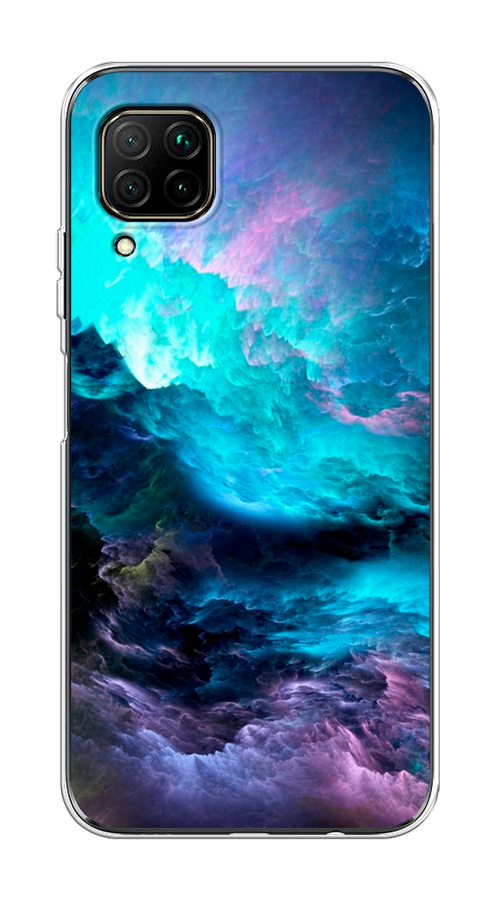 

Чехол Awog на Huawei Nova 7i "Бирюзовое небо", Разноцветный, 611850-4