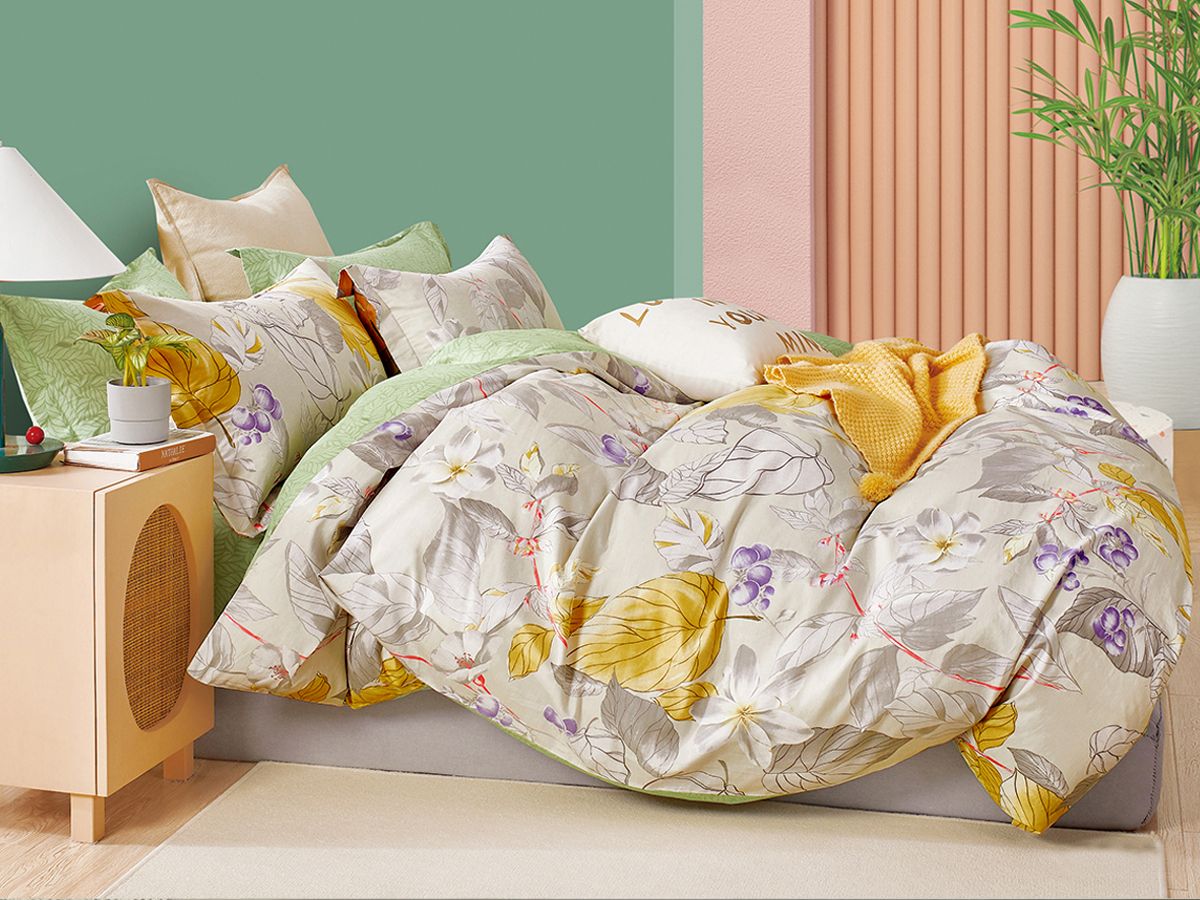 

Постельное белье Cleo Satin de Luxe сатин наволочки 50х70 1.5 спальное, Satin de Luxe