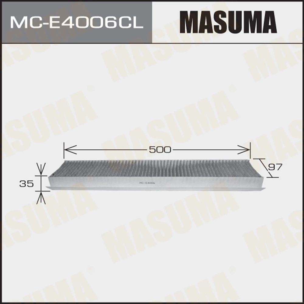 

Фильтр салона Masuma MC-E4006CL
