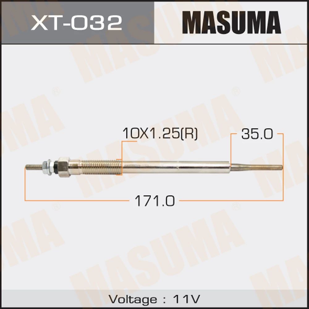 

Свеча накала MASUMA XT032