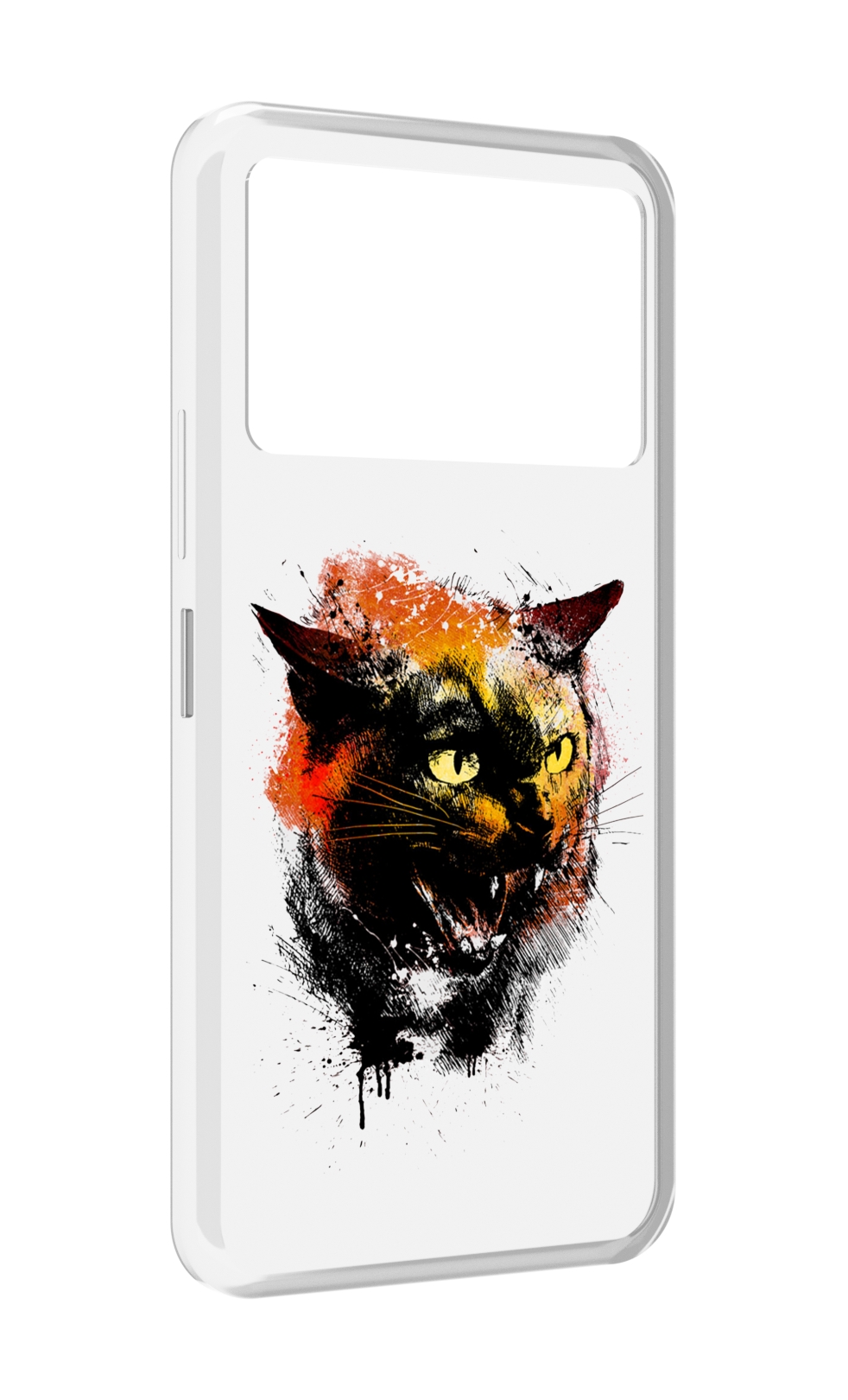 

Чехол MyPads сиамский кот для Infinix NOTE 12 VIP (X672), Прозрачный, Tocco