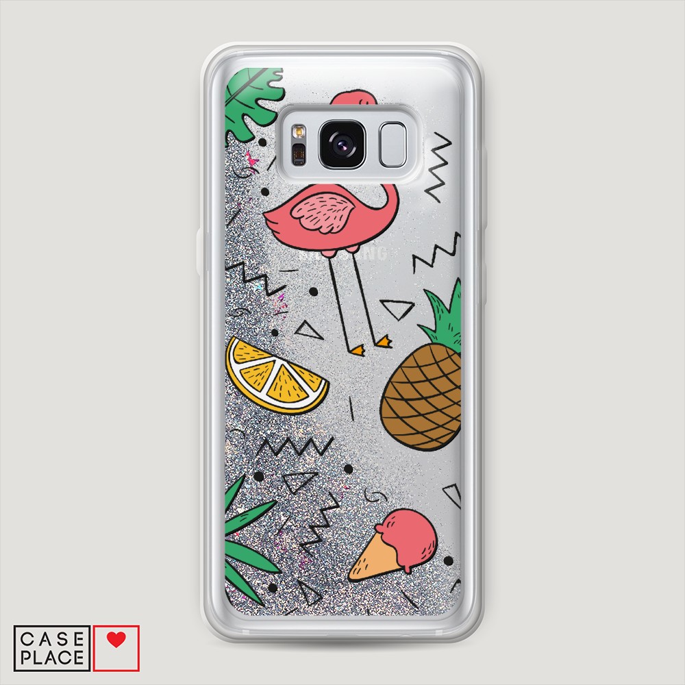 

Чехол Awog на Samsung Galaxy S8 "Гавайский фон", Разноцветный, 24791-1