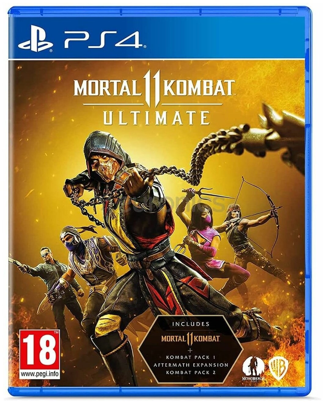 Игра Mortal Kombat 11 Ultimate (PlayStation 4, русские субтитры)