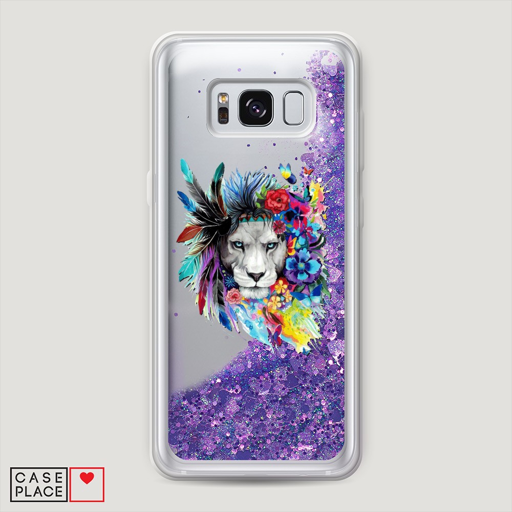 

Чехол Awog на Samsung Galaxy S8 "Гавайский лев", Разноцветный, 24792-1