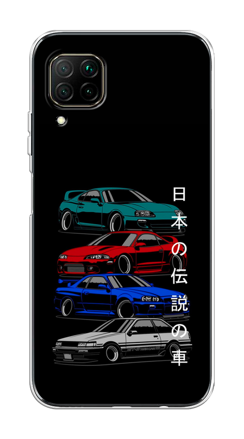 

Чехол Awog на Huawei Nova 7i "JDM Legend cars", Разноцветный, 611850-5