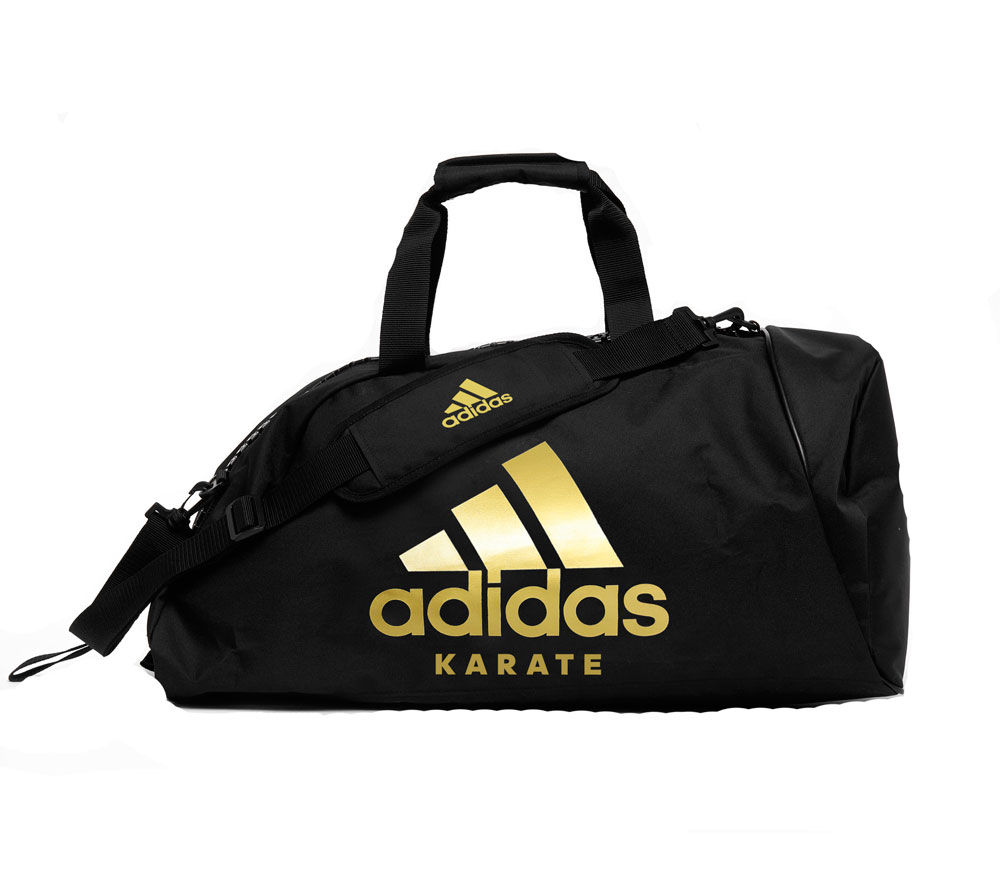 Сумка-рюкзак Training 2 in 1 Bag Karate S черно-золотая (размер S)