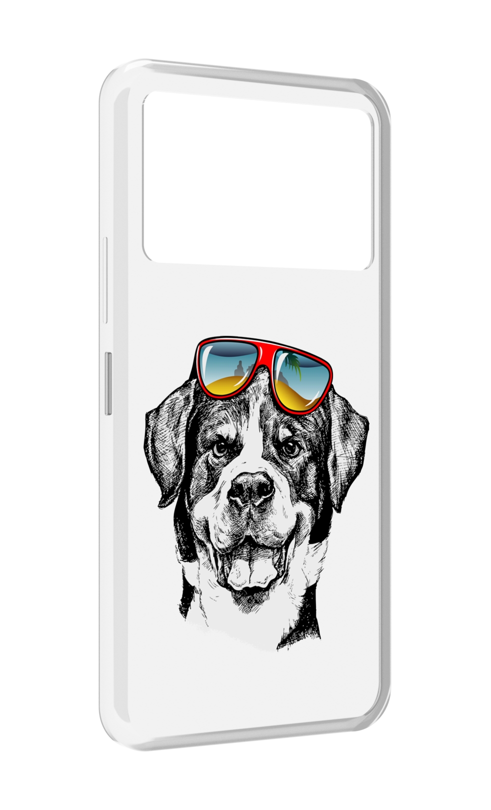 

Чехол MyPads счастливая собака для Infinix NOTE 12 VIP (X672), Прозрачный, Tocco