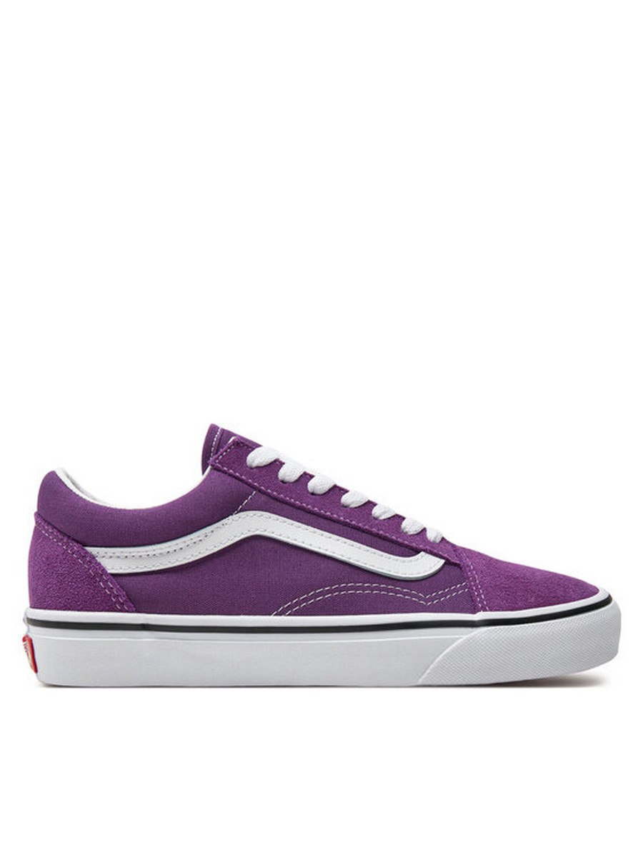 Кеды женские Vans Old Skool VN0007NT1N81 фиолетовые 35 EU