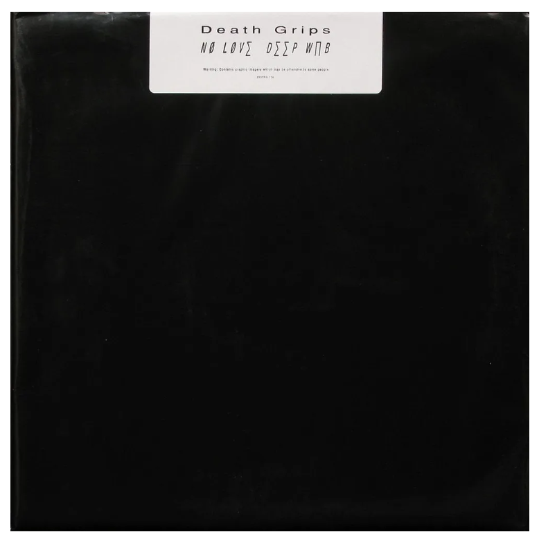 Death Grips Death Grips - No Love Deep Web (Black Wrap Edition) LP