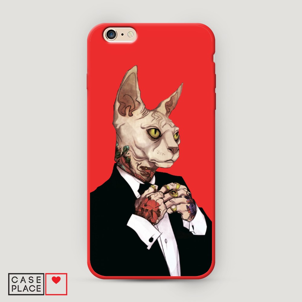 

Чехол Awog на Apple iPhone 6 Plus / Айфон 6 Plus "Татуированный сфинкс", Разноцветный, 10553-1