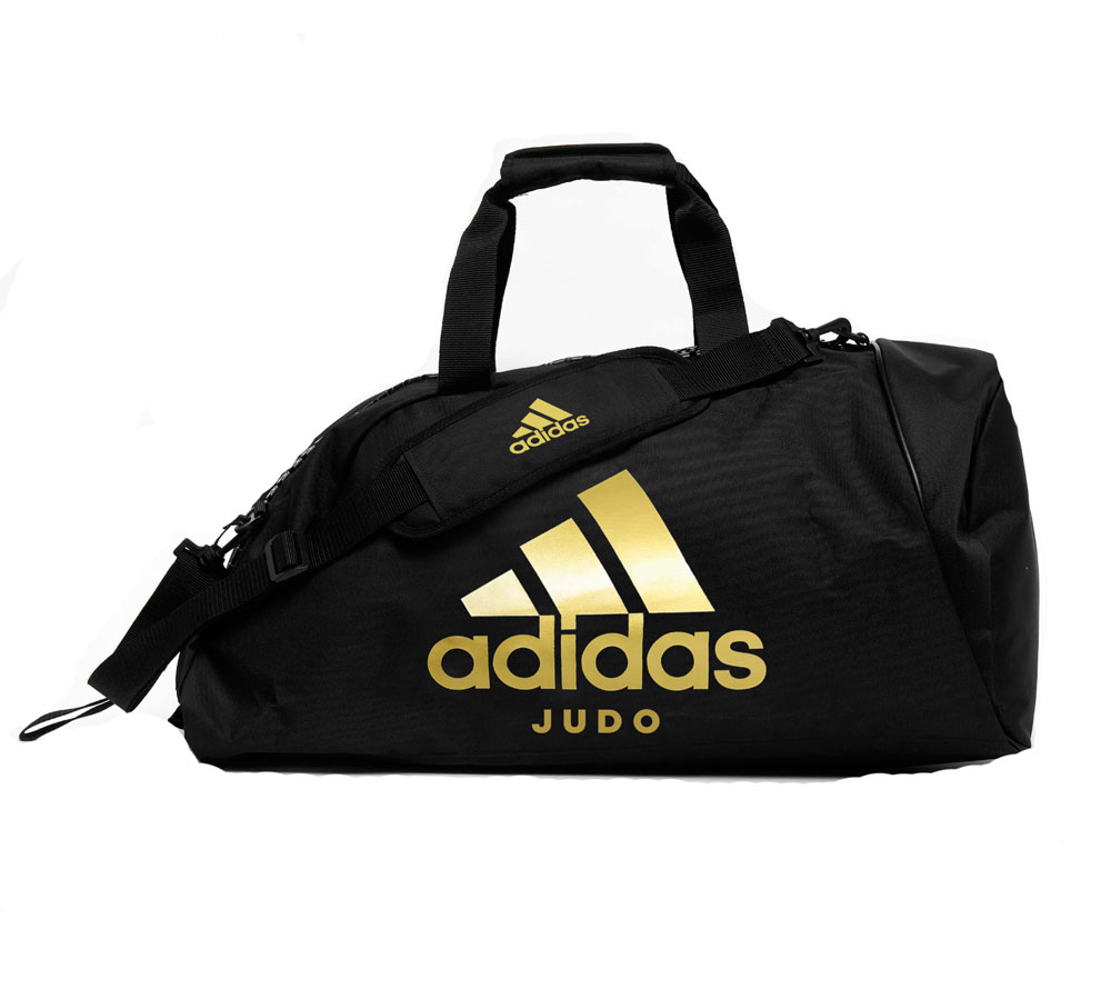 Сумка-рюкзак Training 2 in 1 Bag Judo S черно-золотая (размер S)