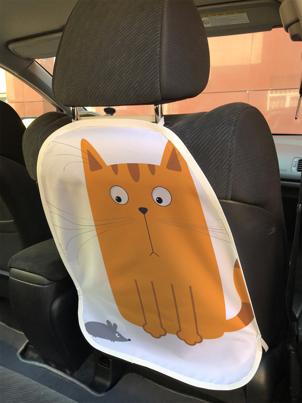 

Накидка на спинку сиденья JoyArty Кот и мышь, 45х62, Кот и мышь