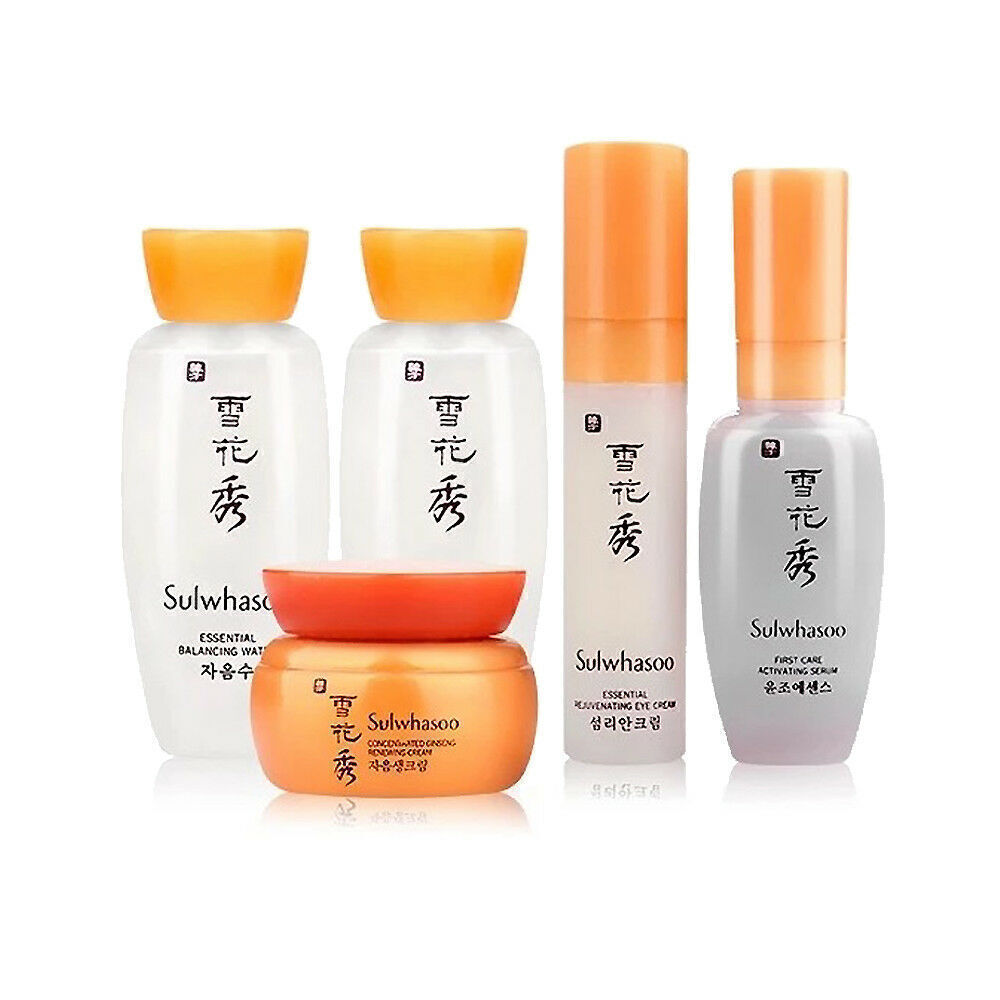 Набор миниатюр из 5 средств для увлажнения и питания кожи лица Sulwhasoo Basic Kit