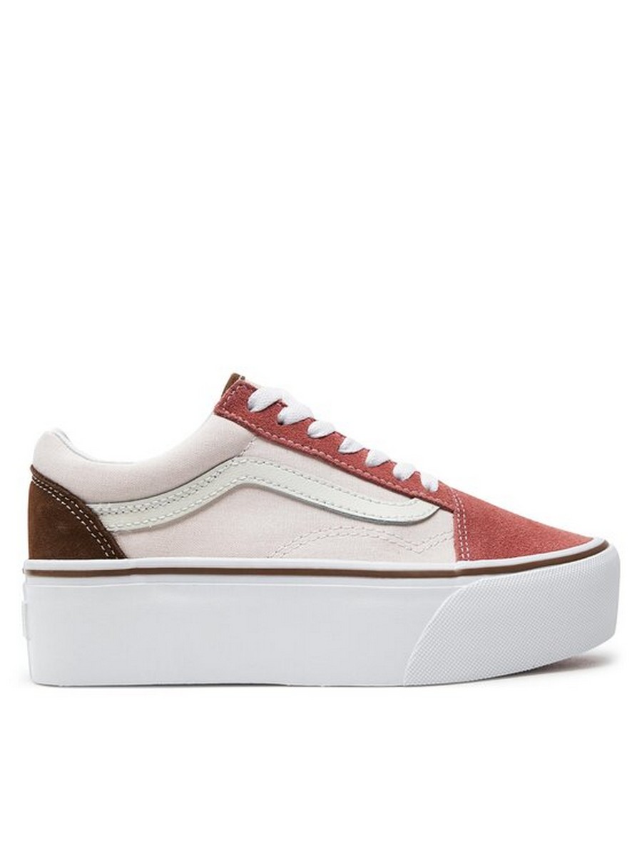 Кеды женские Vans Old Skool VN0009PZBMG1 бордовые 36.5 EU VANS бордовый