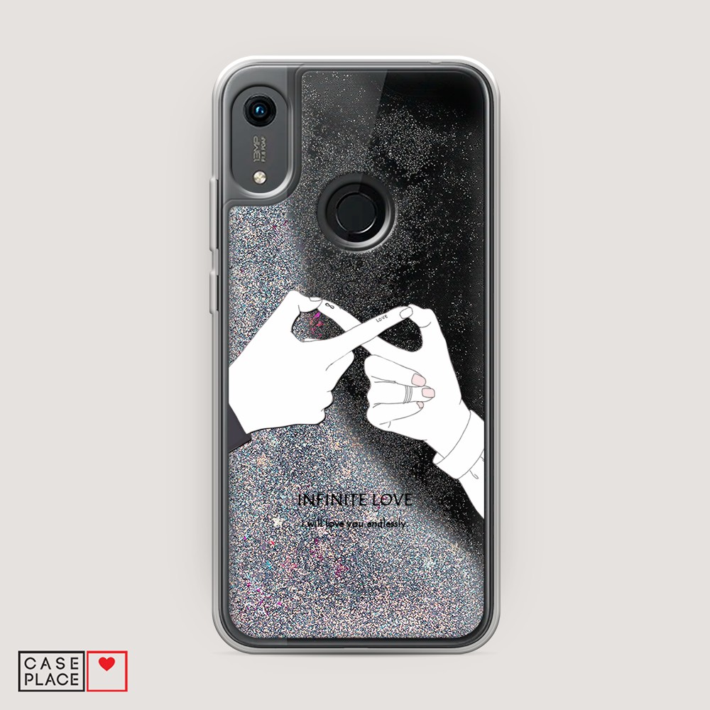 

Чехол Awog на Honor 8a/Y6 2019/Huawei Y6s "Любовь навсегда", Разноцветный, 68791-1