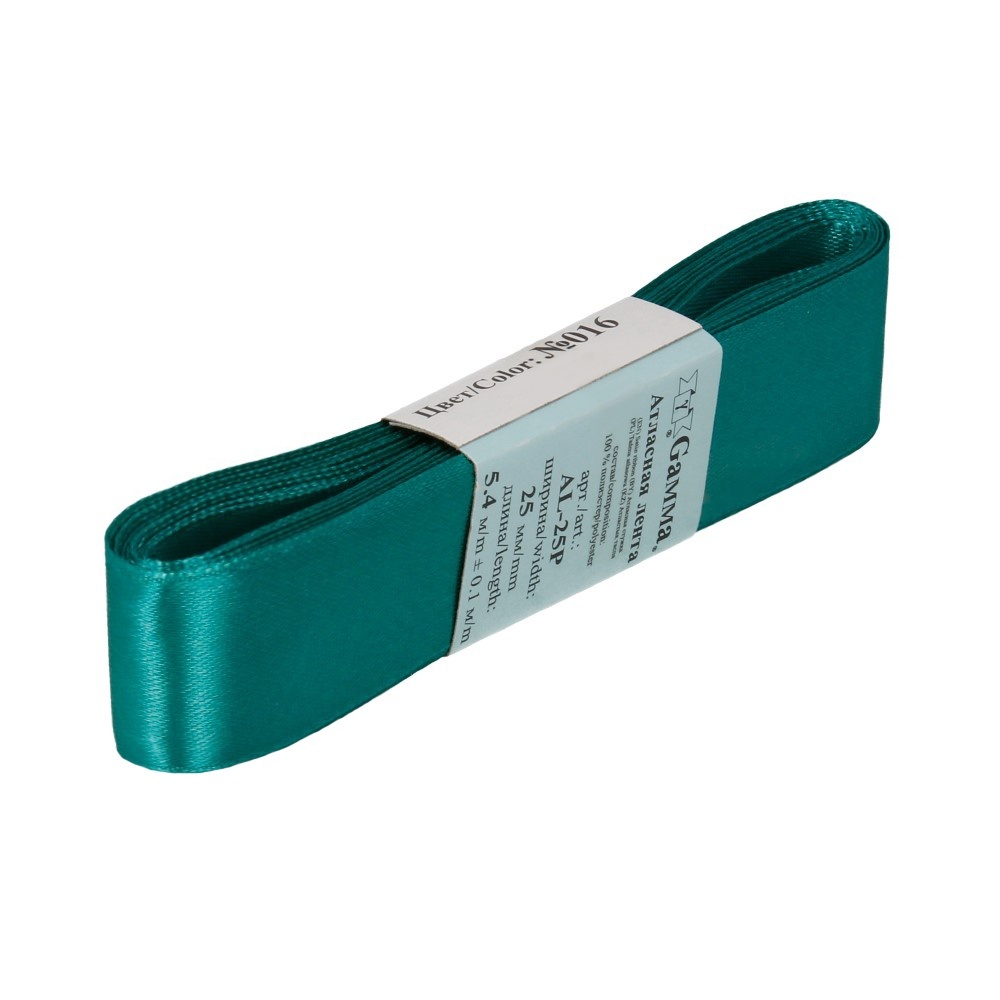 

Gamma 25 мм, 5х54 м, №016, изумруд, 25 мм, 5х54 м, №016, изумруд