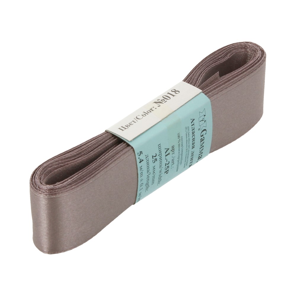 

Gamma 25 мм, 5х54 м, №018, темно-серая, 25 мм, 5х54 м, №018, темно-серая