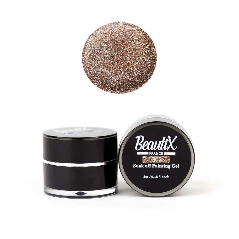 

Гель Beautix Painting Glitz Beautix №302