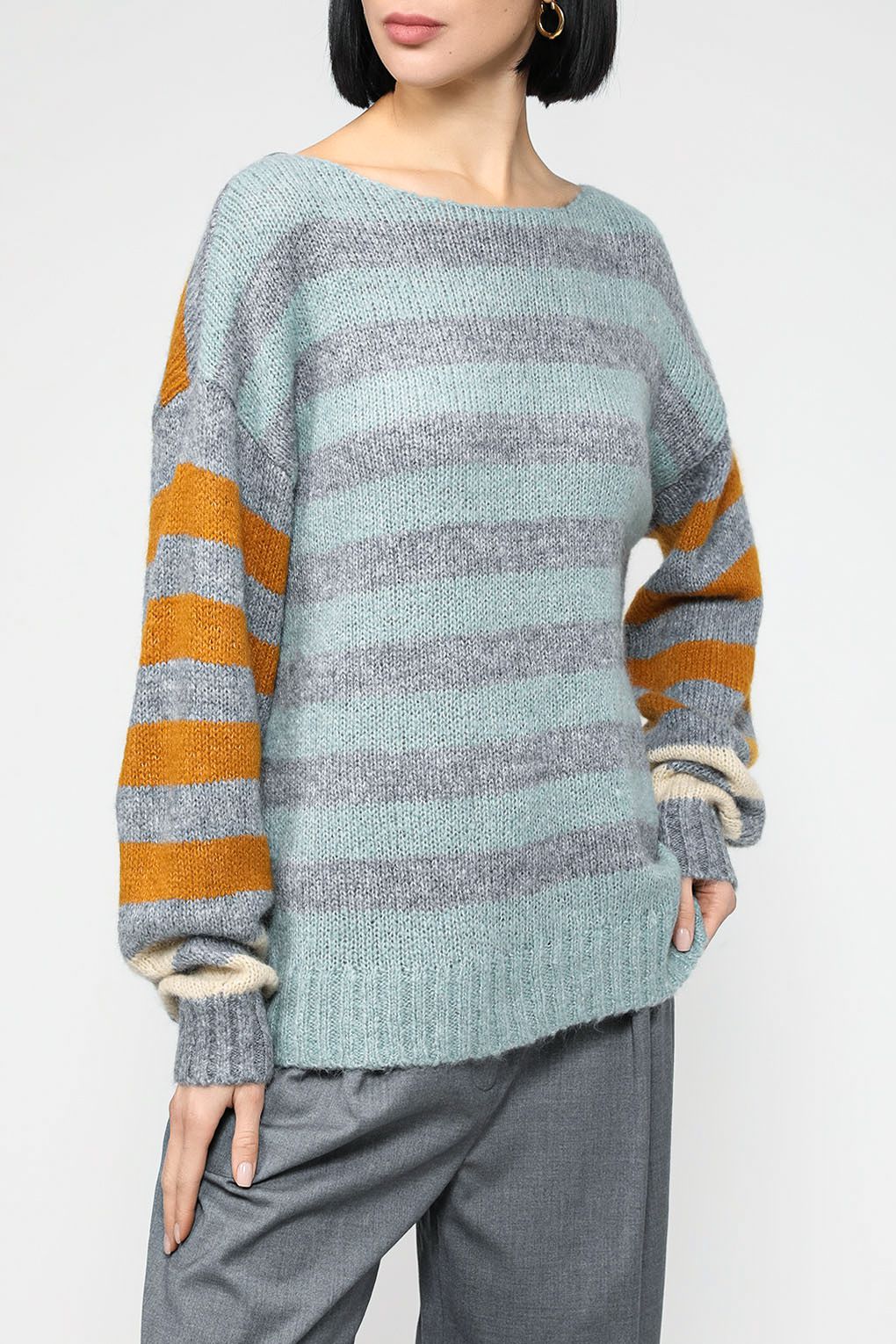 

Джемпер женский Esprit Collection 093EO1I307 серый M, 093EO1I307