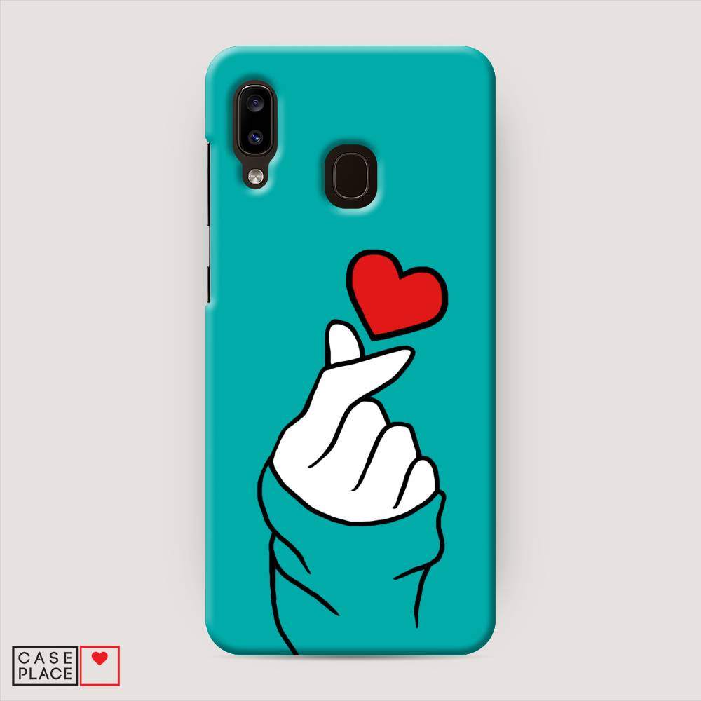 

Пластиковый чехол "Маленькое сердечко" на Samsung Galaxy A30, 27520-5