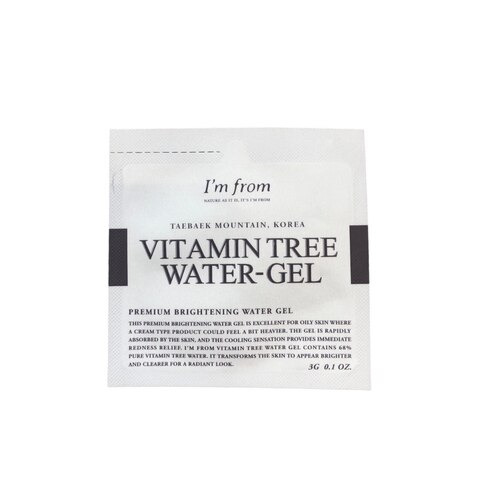 

Гель для лица I'm From витаминный Vitamin tree water gel, 3г пробник