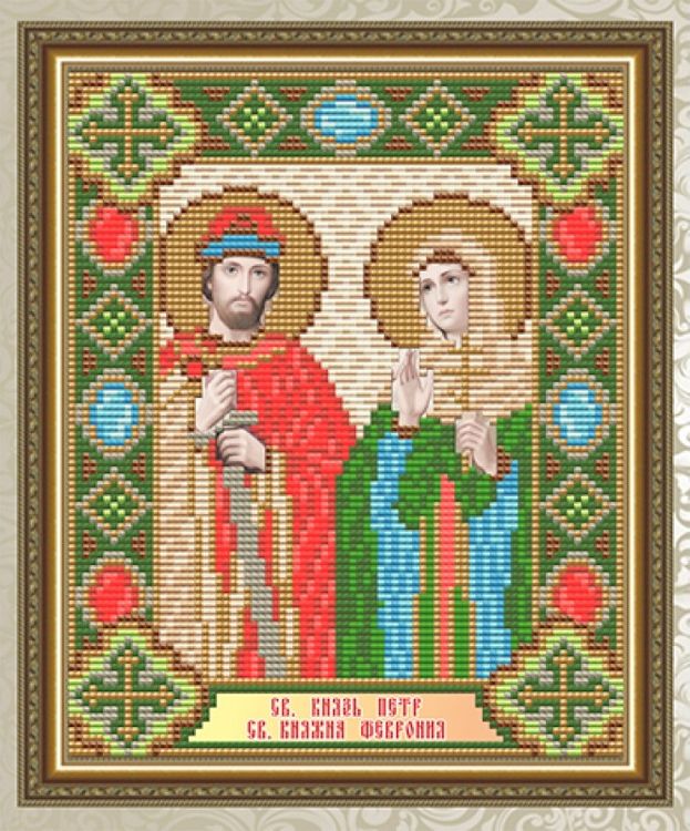 

Алмазная вышивка Арт Соло «Святой Князь Петр и Святая Княгиня Феврония»