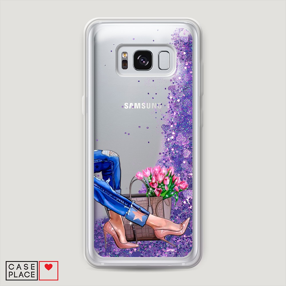 

Чехол Awog на Samsung Galaxy S8 "Каблучки", Разноцветный, 24792-1