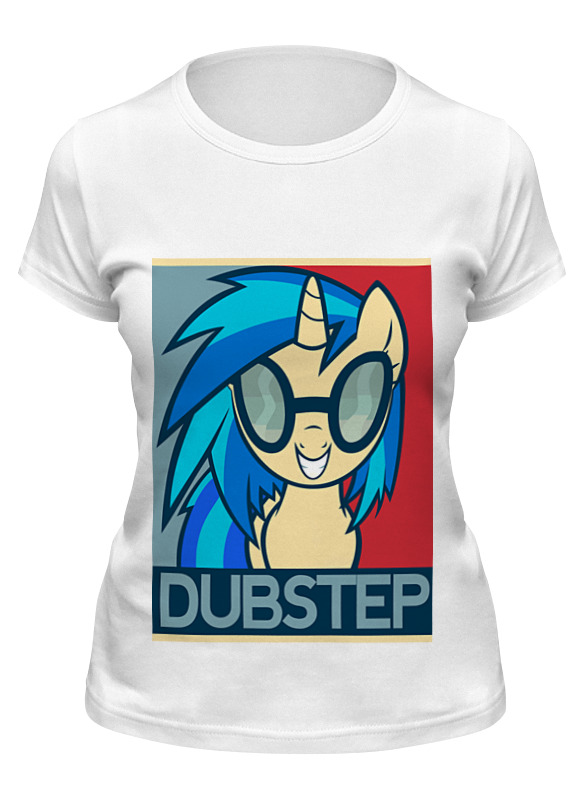 

Футболка женская Printio Dubstep белая M, Белый, Dubstep