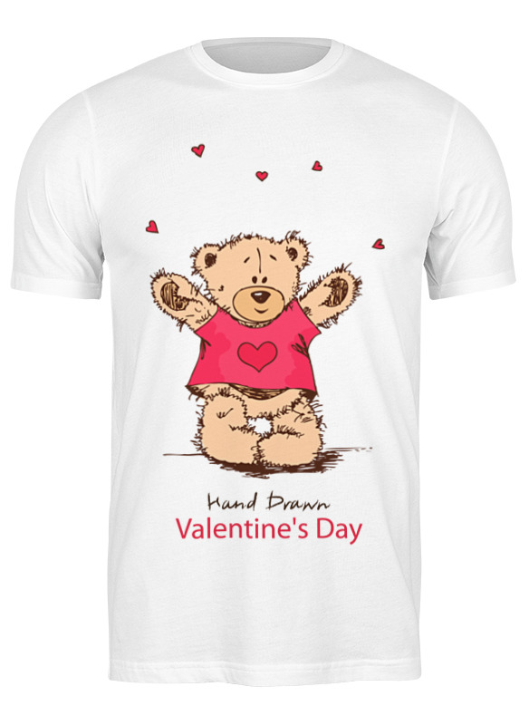 

Футболка мужская Printio Happy valentnine's day белая L, Белый, Happy valentnine's day