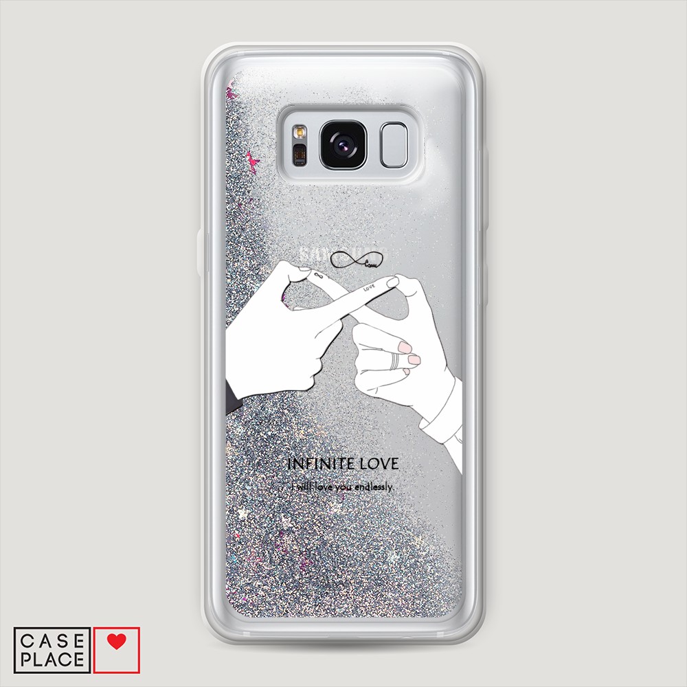 

Чехол Awog на Samsung Galaxy S8 "Любовь навсегда", Разноцветный, 24791-1