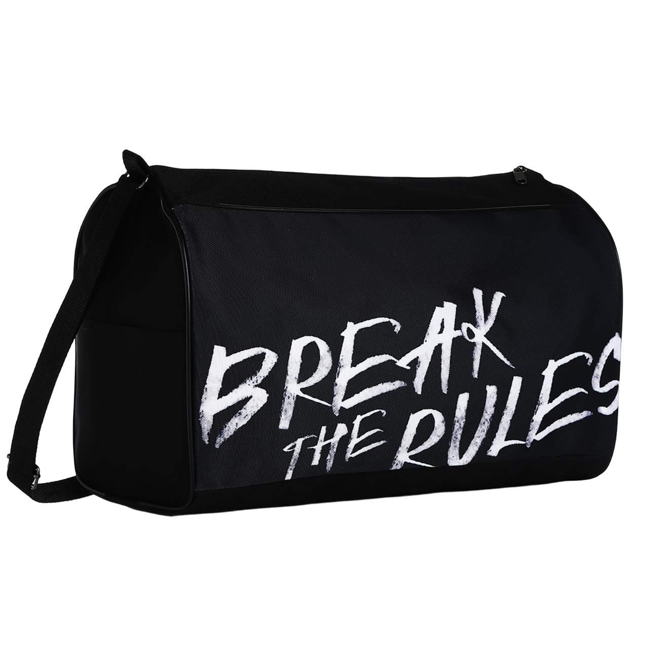 

Сумка спорт "Break the rules", 40*24*21, отд на молнии, черный, 10116