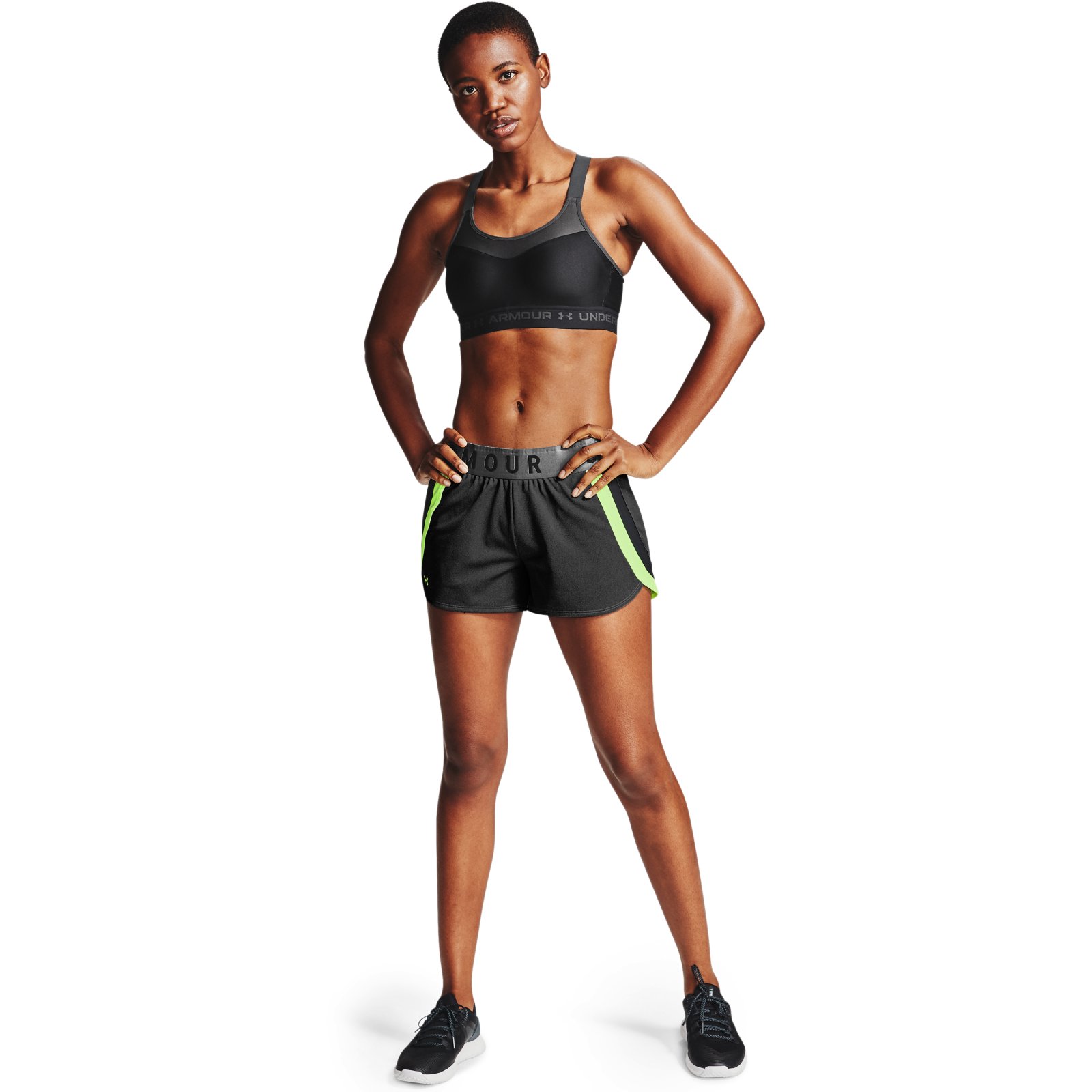 

Топ женский Under Armour 1355109-001 черный 36C, 1355109-001
