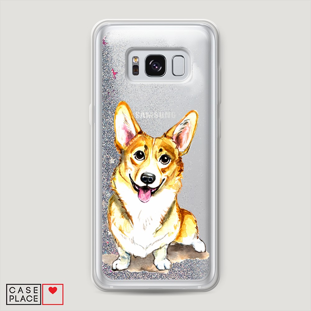 

Чехол Awog на Samsung Galaxy S8 "Малыш корги", Разноцветный, 24791-1