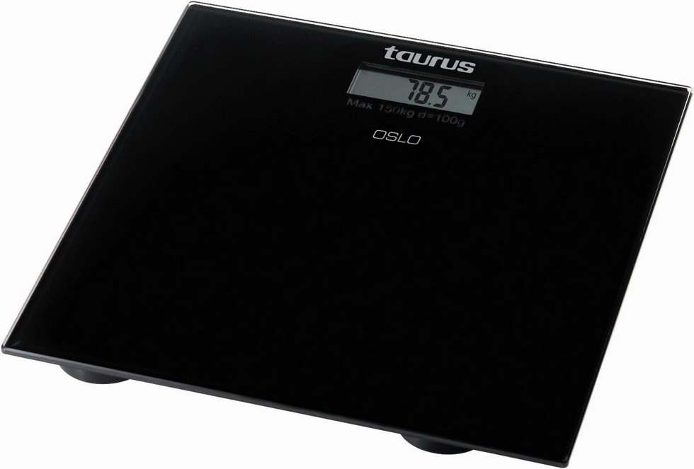 Весы напольные Taurus Oslo черный напольные весы taurus syncro glass complet