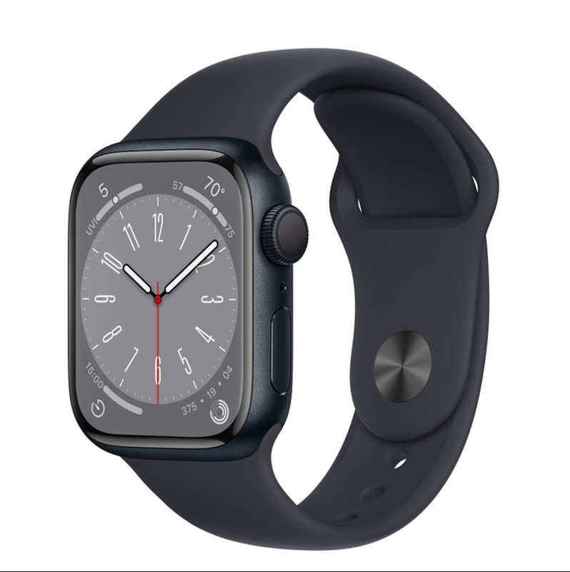 Смарт-часы Apple Watch Series 8 41mm Midnight Aluminium (ремешок S/M)