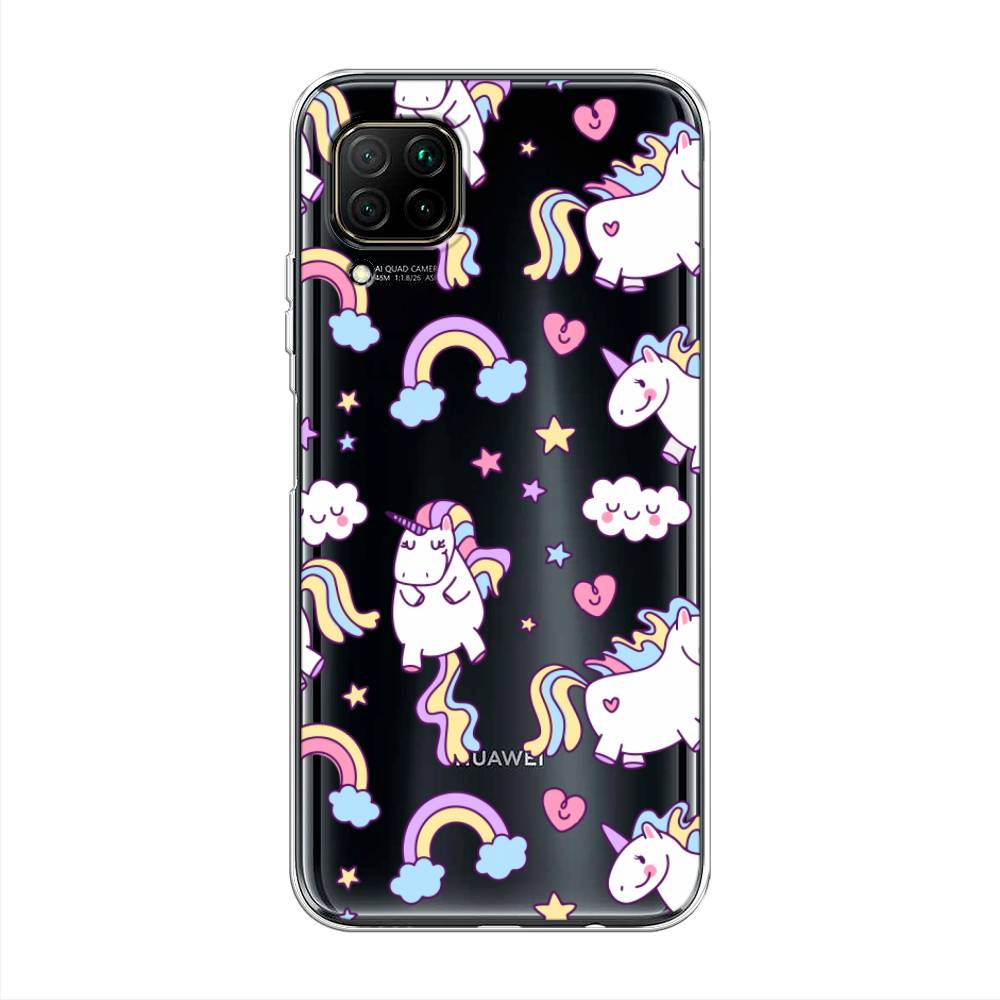 фото Чехол awog "sweet unicorns dreams" для huawei nova 7i