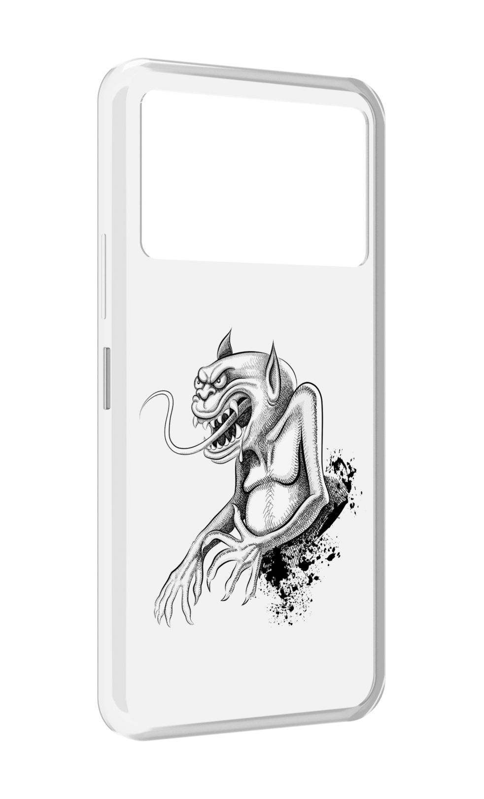 

Чехол MyPads чорт для Infinix NOTE 12 VIP (X672), Прозрачный, Tocco