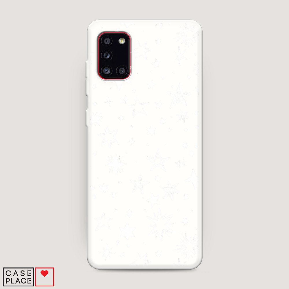 

Чехол Awog на Samsung Galaxy A31 / Самсунг A31 "Звездочки графика белая", Разноцветный, 2100357-1
