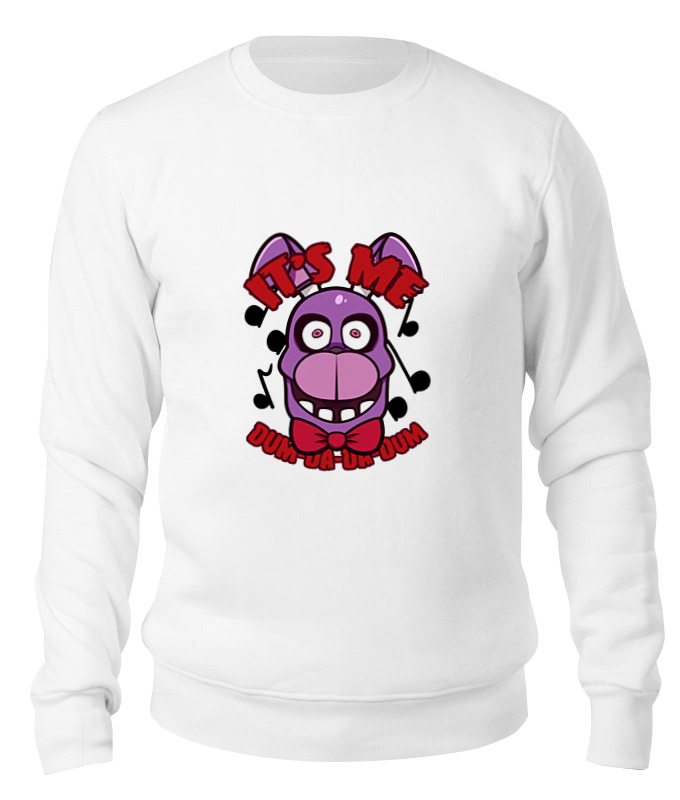 

Свитшот унисекс Printio Пять ночей у фредди (five nights at freddy’s) белый L, Пять ночей у фредди (five nights at freddy’s)