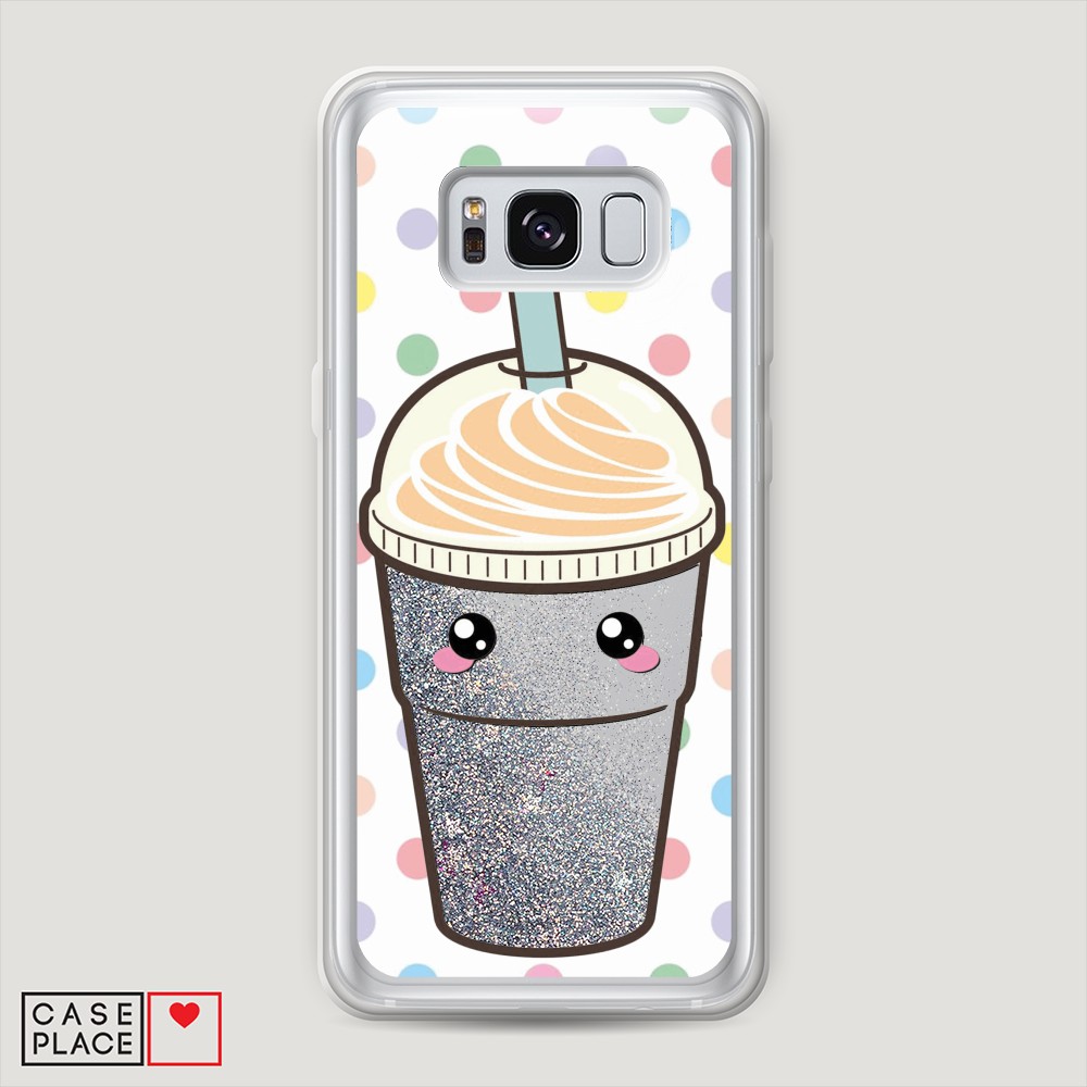 

Чехол Awog на Samsung Galaxy S8 "Милый стакан", Разноцветный, 24791-1