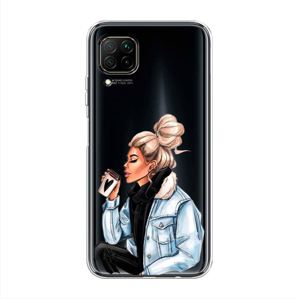 

Чехол Awog на Huawei Nova 7i "Cute girl", Разноцветный, 611850-7