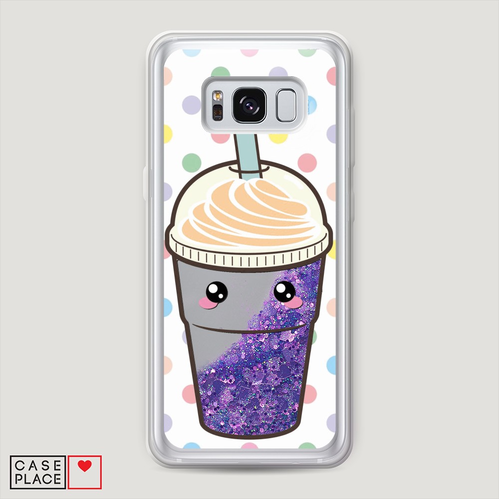 

Чехол Awog на Samsung Galaxy S8 "Милый стакан", Разноцветный, 24792-1
