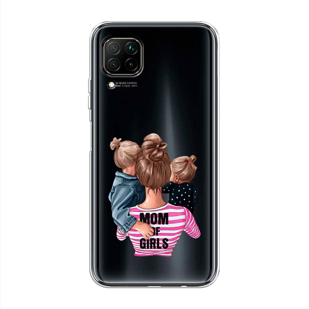 

Чехол Awog на Huawei Nova 7i "Mom of Girls", Разноцветный, 611850-6